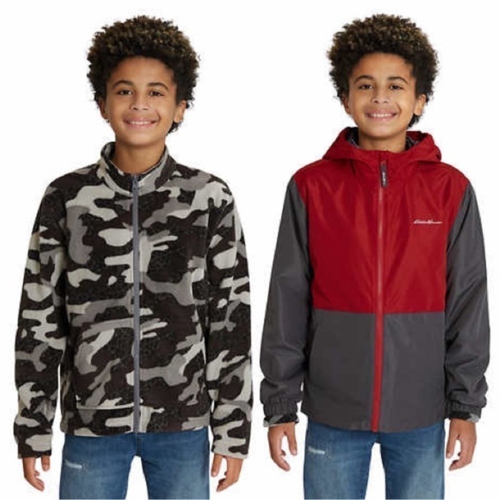 ❄️NWT❄️ Eddie Bauer Youth 3-in-1 Lightweight Jacket